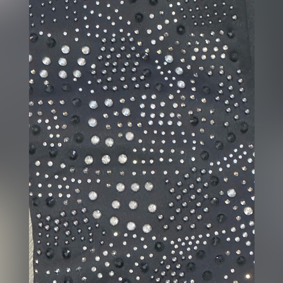 NWT RHINESTONE STUDDED POINTED TOE BOOTIES SIZE 7 🖤🖤🖤 - Picture 10 of 12